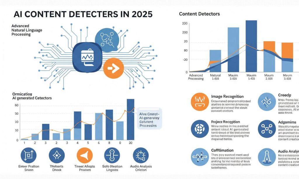 Top AI Content Detectors tools for AI marketing in 2025