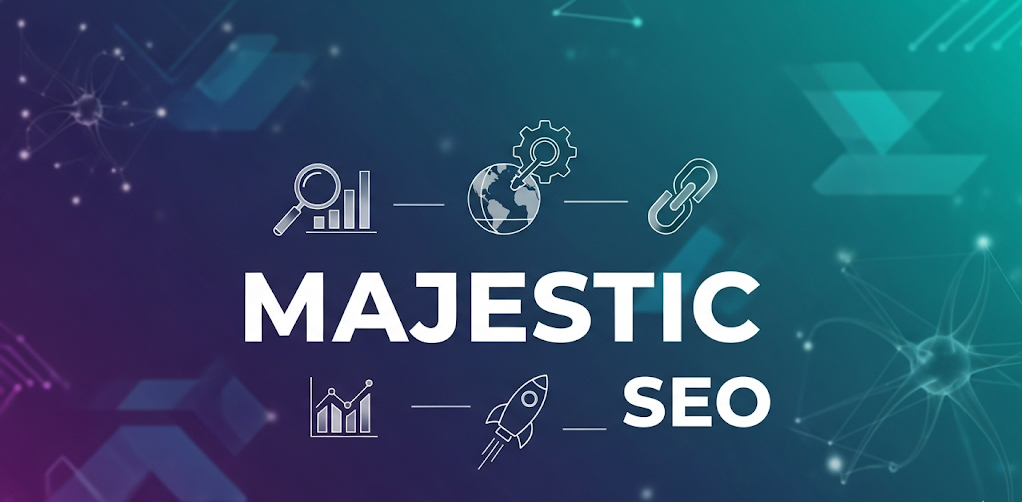 Majestic SEO tool for backlink analysis and trust flow