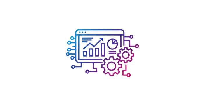 A streamlined dashboard of business AI Tools analyzing data and automating workflows.