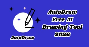 Logo for AutoDraw, a free AI-powered drawing tool by Google.