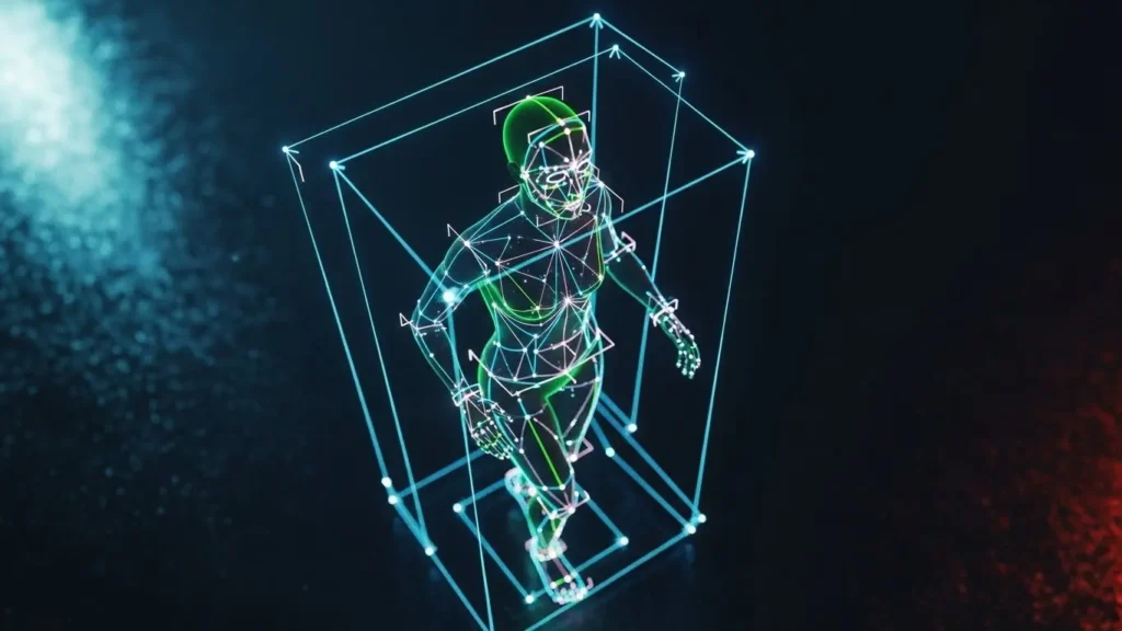 AI motion tracking interface in Adobe Premiere Pro.